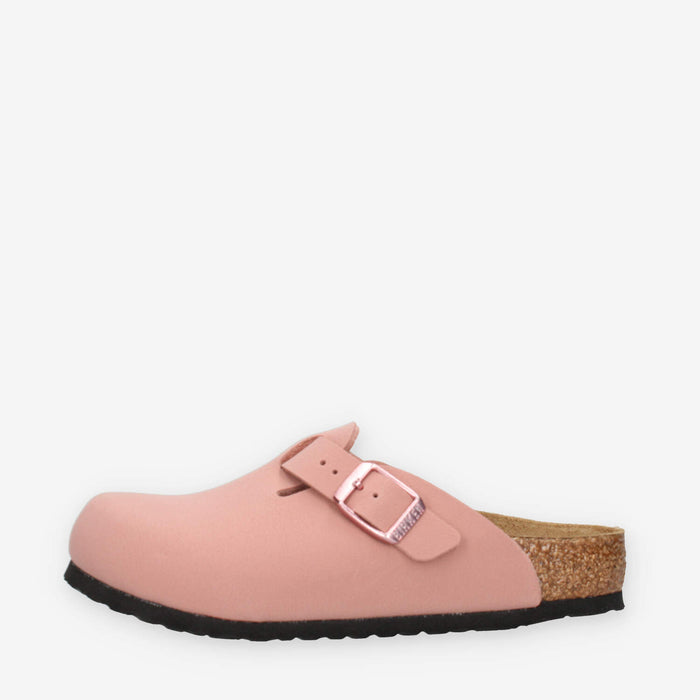 Birkenstock 1029748 Boston Kids BS Sabot rosa da bimba (calzata stretta)