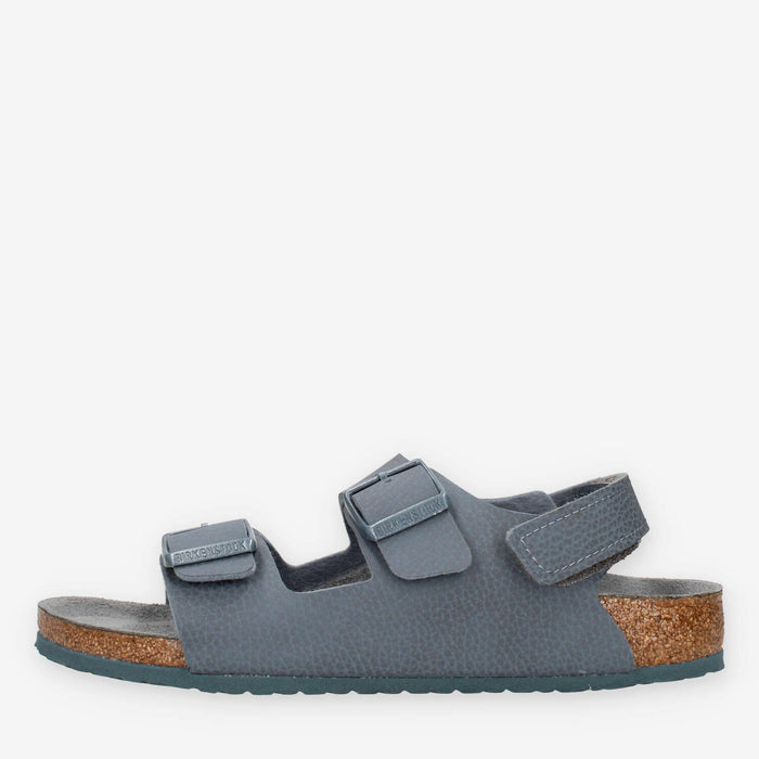 Birkenstock 1031647 Milano AS Sandali bassi grigi (calzata stretta)