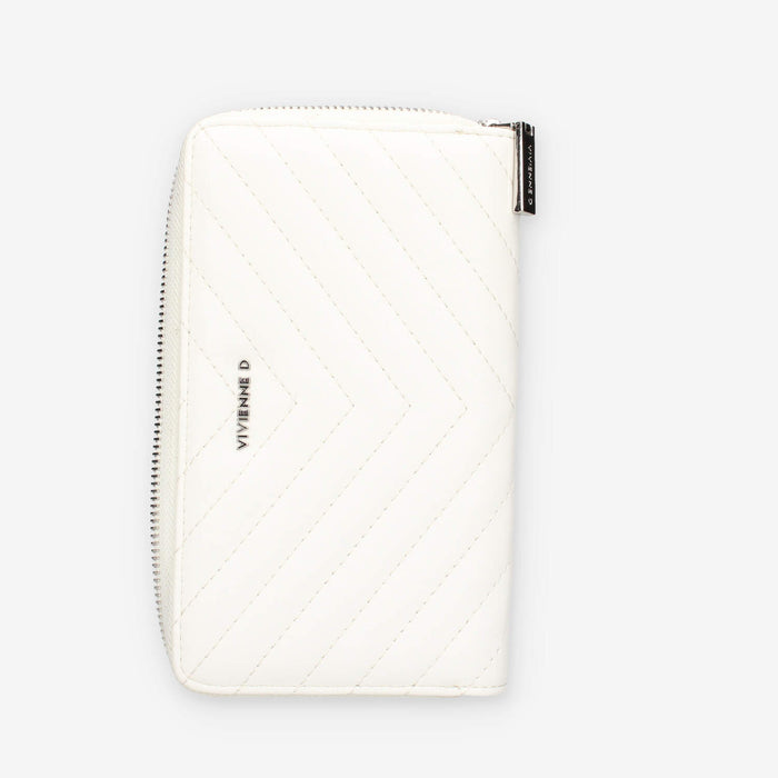 Vivienne D VASO035.BIANCO PORTAFOGLIO SOFT