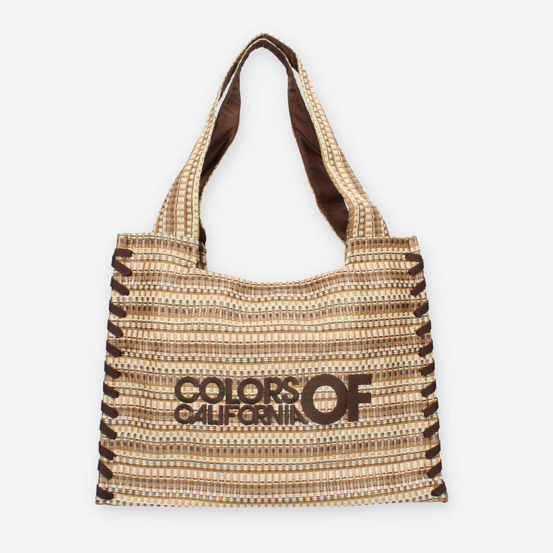 Colors of California HC.HOLLY-NAT Borsa a spalla beige in raffia