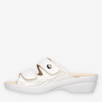Valleverde 25312B-ARGENTO Ciabatte argento da donna