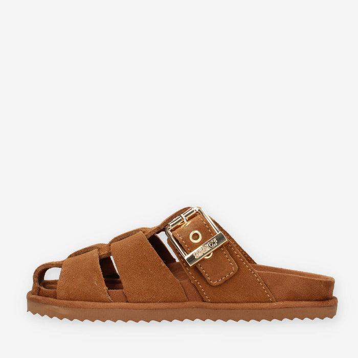 Colors of California HC.BIOW601-TAN Sabot marroni da donna