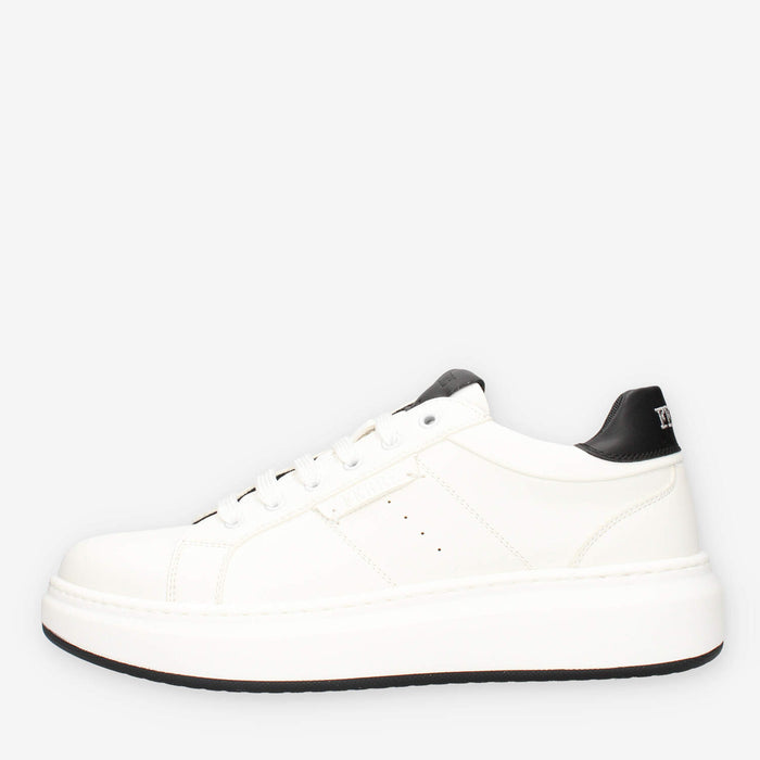 Ferre FU-190-WHITE-BLACK Sneakers bianche e nere da uomo