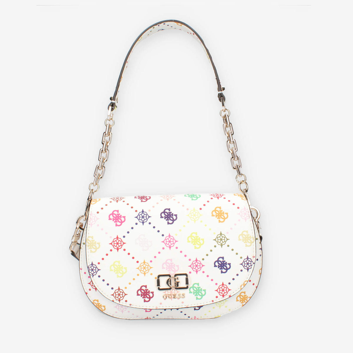 Guess HWGM99-28200-MUO EMELIE LOGO FLAP SHOULDER BAG