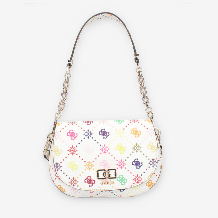 Guess HWGM99-28200-MUO EMELIE LOGO FLAP SHOULDER BAG