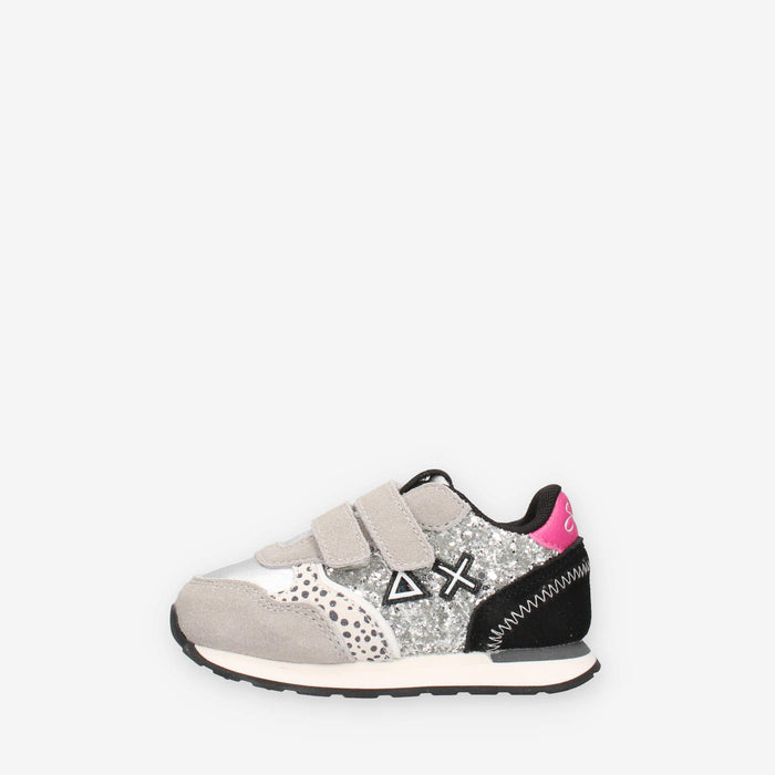 Sun 68 Z45412F-44ARGENTO GIRL'S ALLY GLITTER (FIRST STEP)
