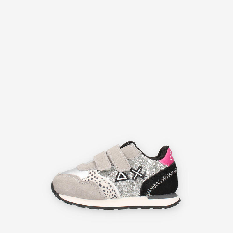 Sun 68 Z45412F-44ARGENTO GIRL'S ALLY GLITTER (FIRST STEP)