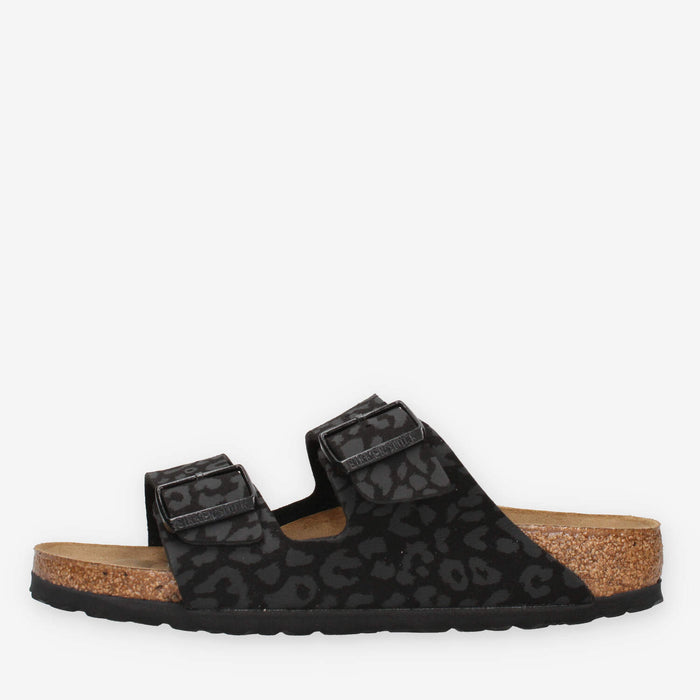 Birkenstock 1030563 Arizona BS Sandali scalzati bassi leo black (calzata stretta)