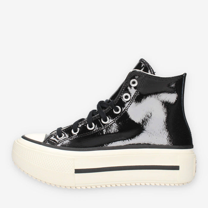 Converse A12977C CTAS Lift Double Stack Hi Sneakers alte nere