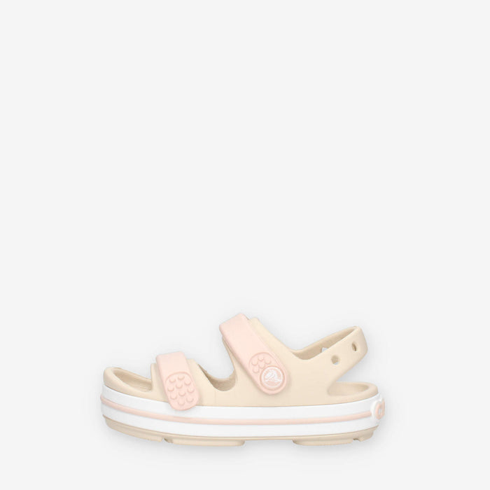 Crocs CR.209424-0LH Crocband cruiser Sandali beige e rosa da bimba