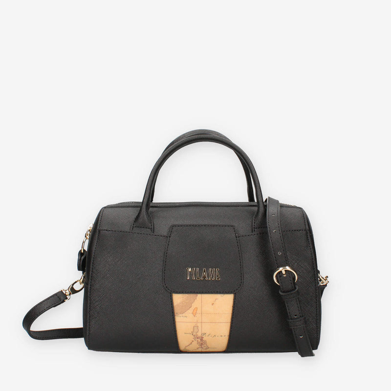 Alviero Martini Prima Classe LLD30-9407-0001 Borsa a mano nera e Geo Classic