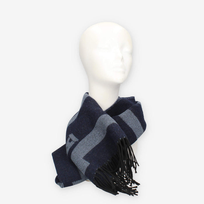 Alviero Martini Prima Classe KS608-1803-0188 Sciarpa rettangolare blu
