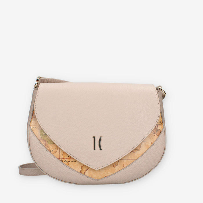 Alviero Martini Prima Classe LLD52-8630-0035 Borsa a tracolla taupe e Geo Classic