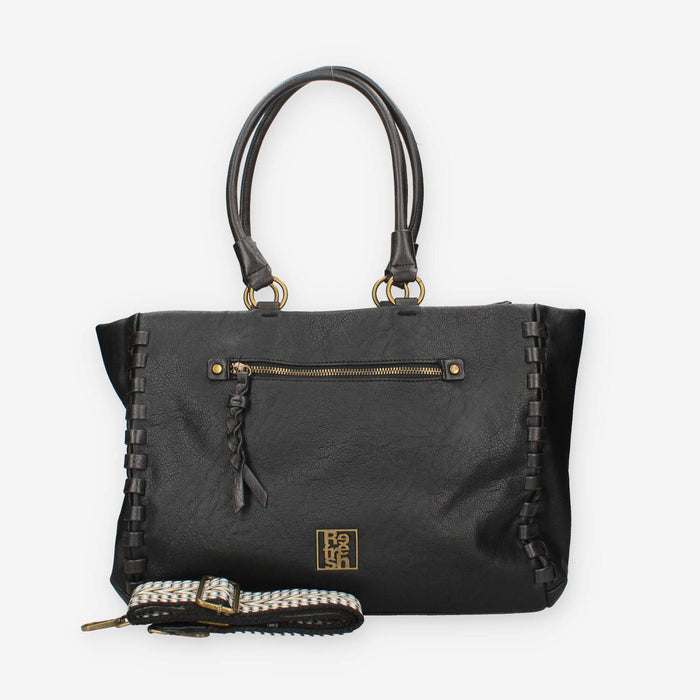 Refresh 183309-NEGRO BOLSO Shopping nera