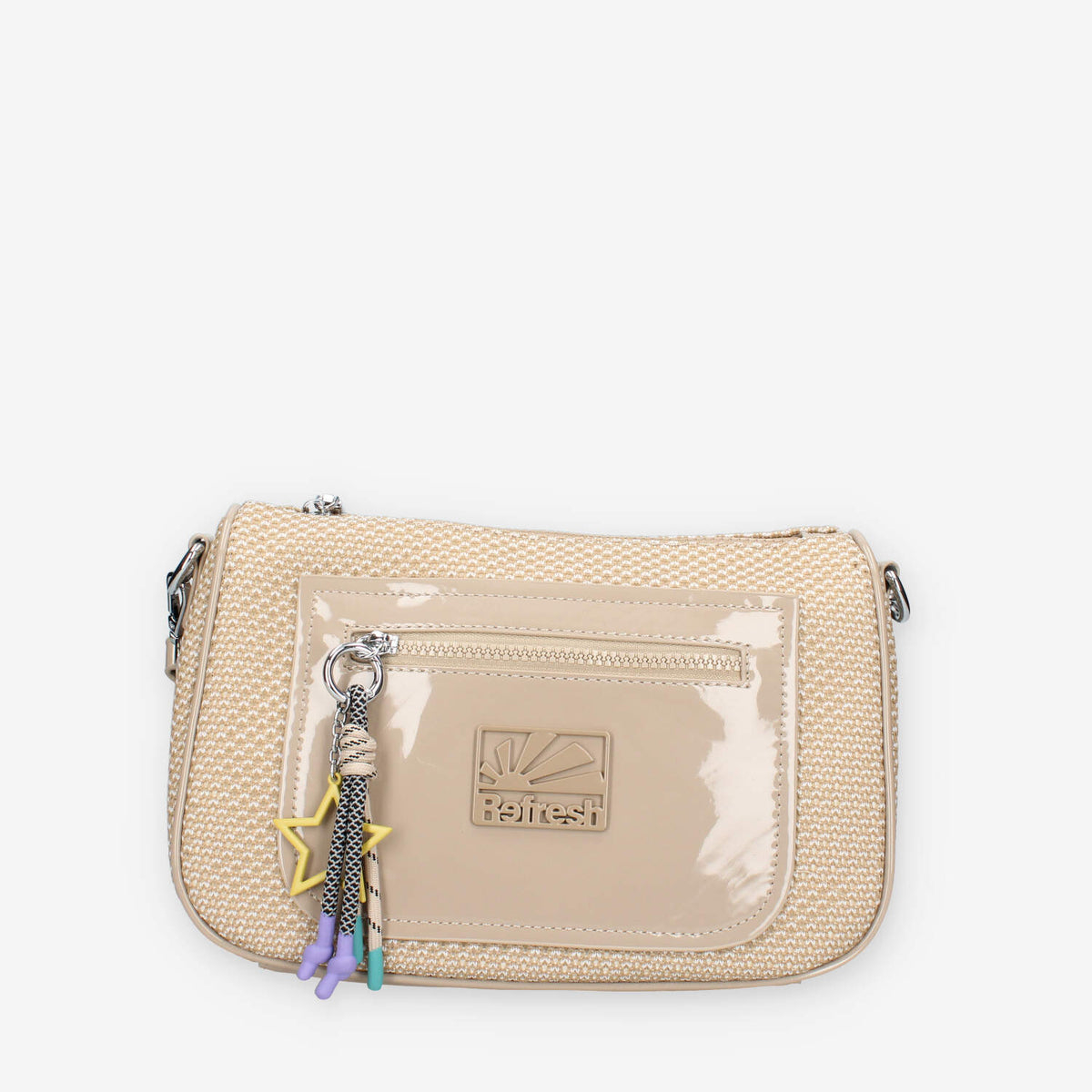 Refresh 183384-BEIGE Borsa a tracolla beige