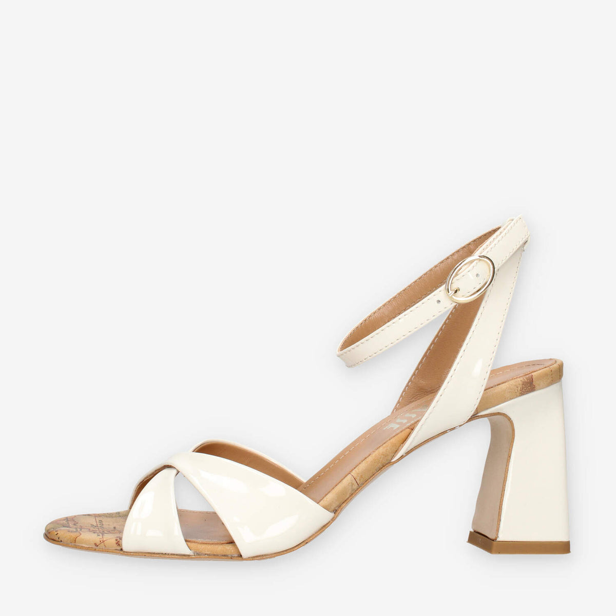 Alviero Martini Prima Classe Z1442-8261-0905 Sandali da donna avorio e Geo Classic