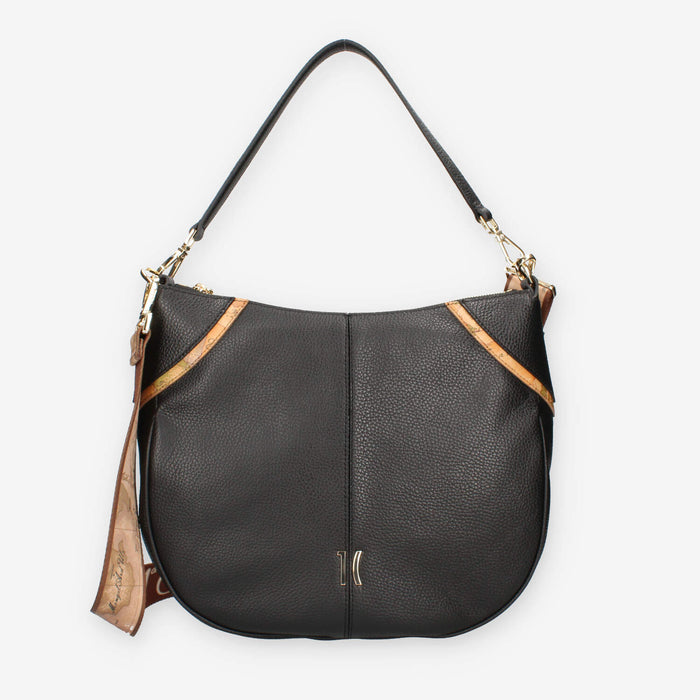 Alviero Martini Prima Classe LLD51-8630-0001 Borsa a spalla nera e Geo Classic