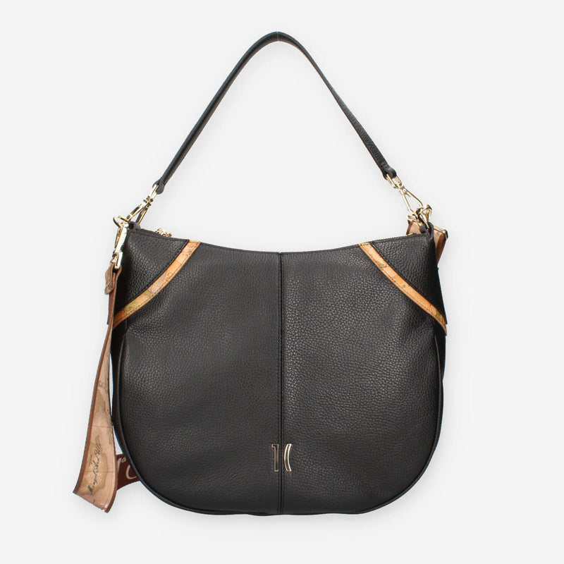 Alviero Martini Prima Classe LLD51-8630-0001 Borsa a spalla nera e Geo Classic