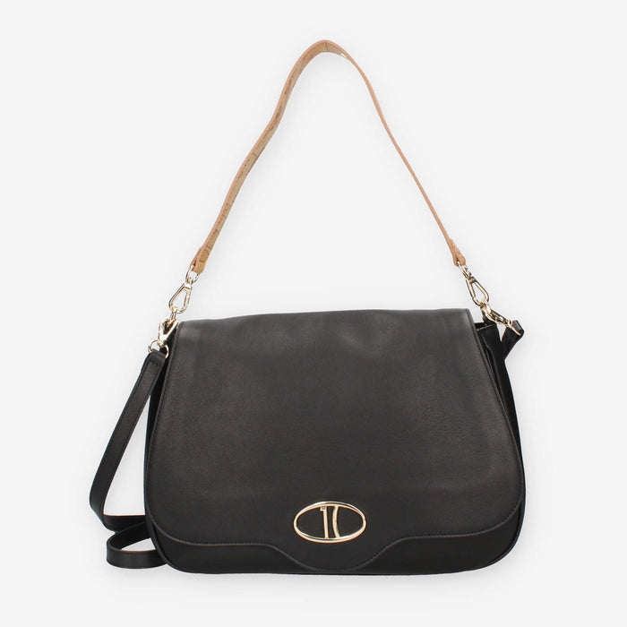 Alviero Martini Prima Classe LLD54-M631-0001 Borsa a tracolla nera e Geo Classic