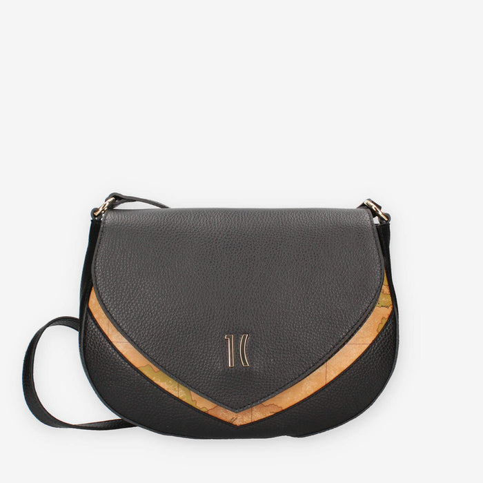 Alviero Martini Prima Classe LLD52-8630-0001 Borsa a tracolla nera e Geo Classic