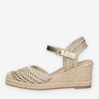 Xti Tentations 145296-ORO Espadrillas oro da donna
