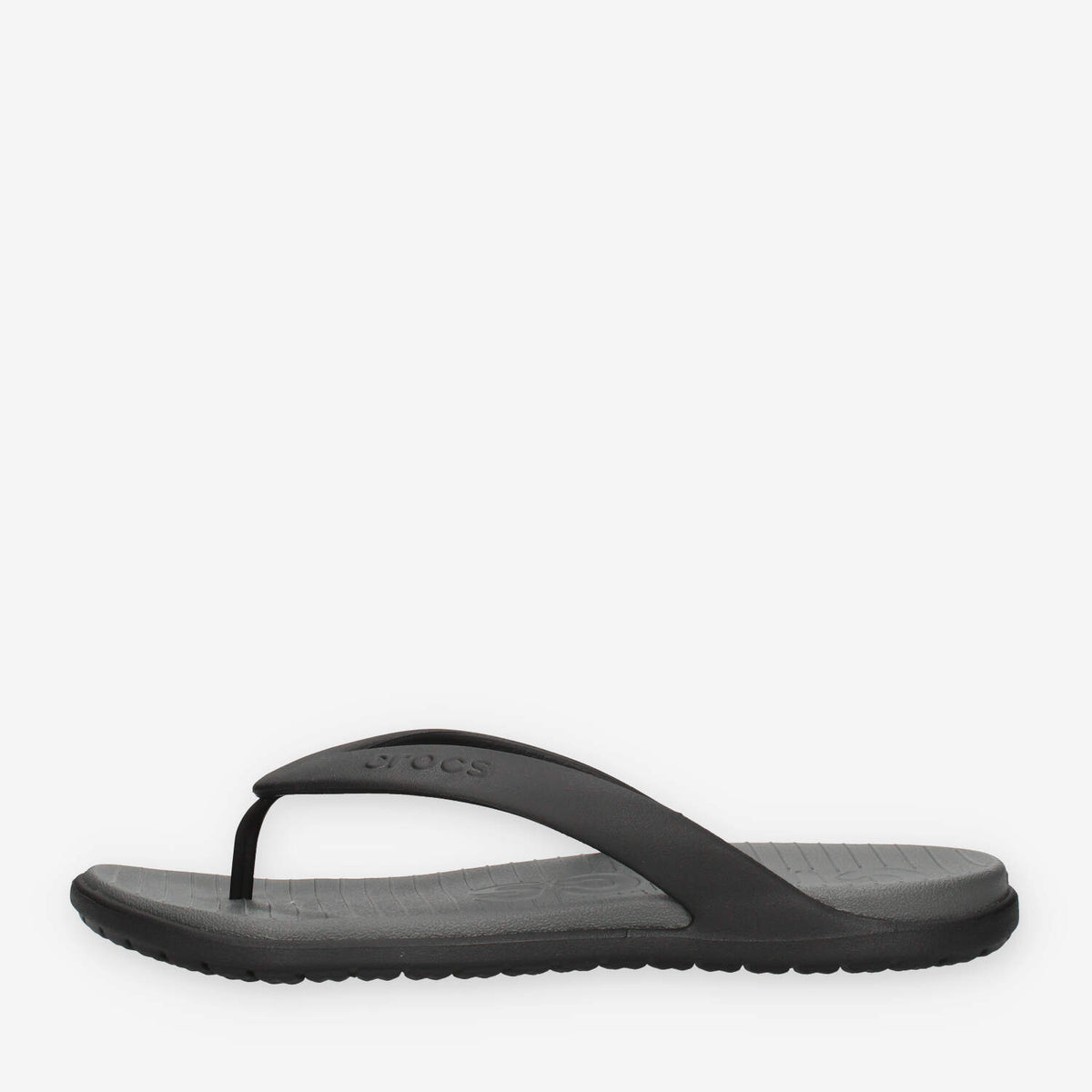 Crocs CR.212035-BKSG Coast Flip Infradito nere e grigie da uomo