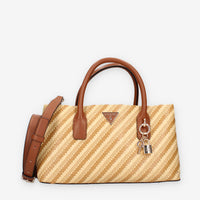 Guess HWWG92-10050-NTC Borsa a mano cognac e beige