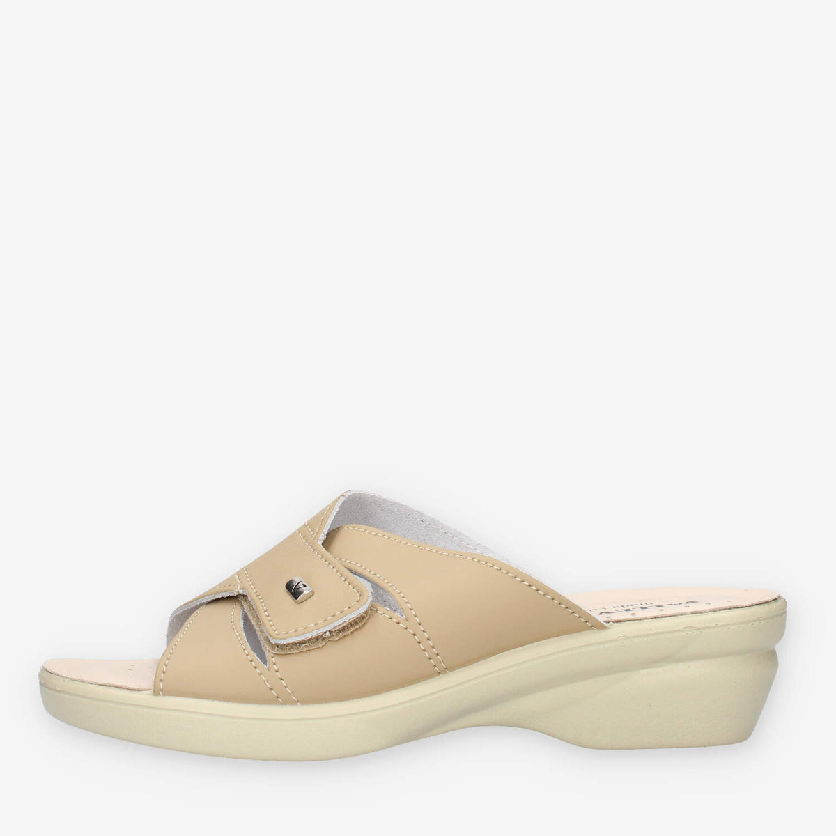 Valleverde 25314-BEIGE Ciabatte beige da donna