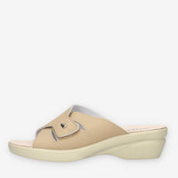 Valleverde 25314-BEIGE Ciabatte beige da donna