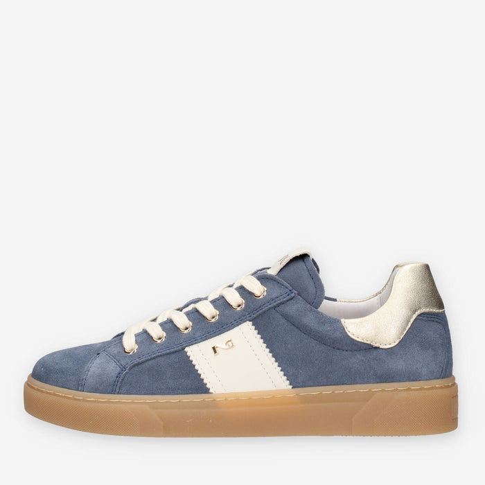 Nero Giardini E513004D-203 Sneakers basse blu da donna