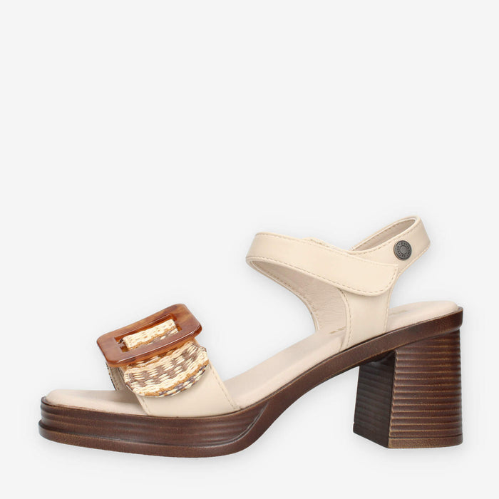 Refresh 175027-BEIGE Sandali beige da donna