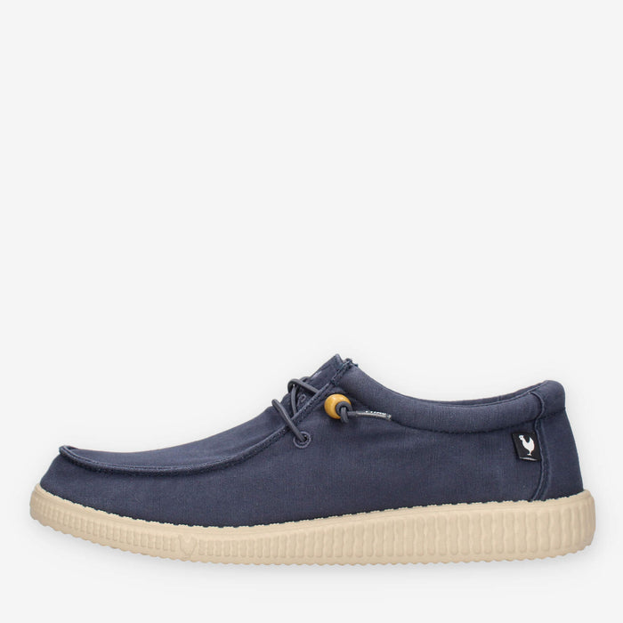 Walk in Pitas WP150-WALLABI-WASHED-05M Slip on blu da uomo