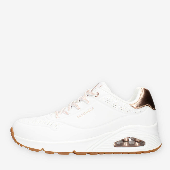 Skechers 155196-WHT UNO - SHIMMER AWAY