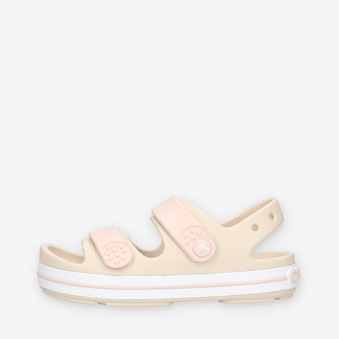 Crocs CR.209423-0LH Sandali beige e rosa da bimba
