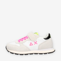 Sun 68 Z35401K-0162BIANCO/FUXIA FLUO GIRL'S ALLY SOLID NYLON (KID)