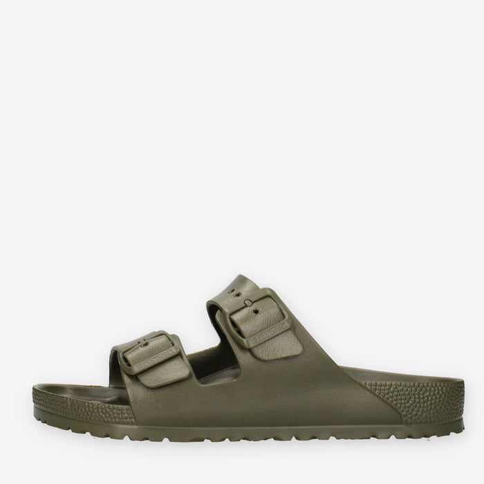 Birkenstock 1019094-KHAKI Arizona Eva Sandali scalzati verdi (calzata regolare)