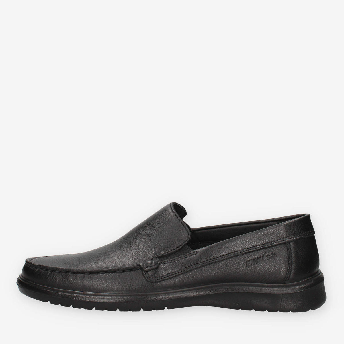 Enval Soft 1222000-NERO Mocassini neri da uomo