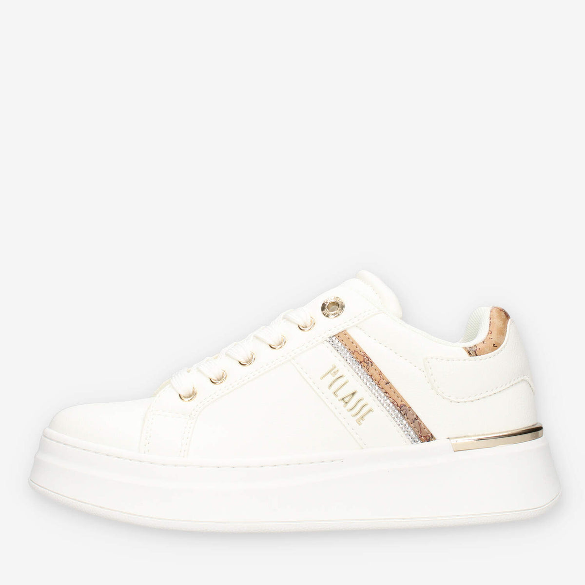 Alviero Martini Prima Classe N2421-0289-X013 Sneakers bianche e Geo Classic linea teen