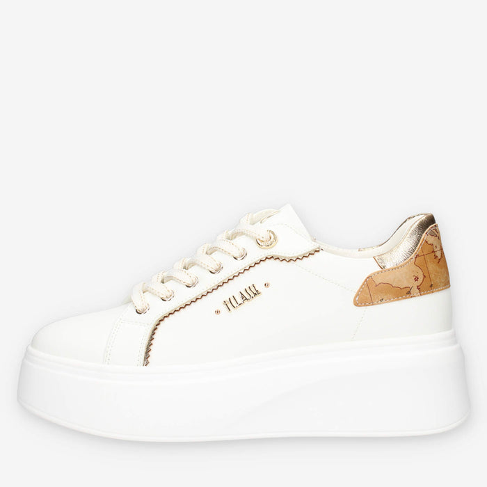 Alviero Martini Prima Classe Z1304-300E-0900 Sneakers bianche e Geo Classic da donna