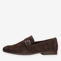 Frau 34B7-CACA Mocassini marroni da uomo
