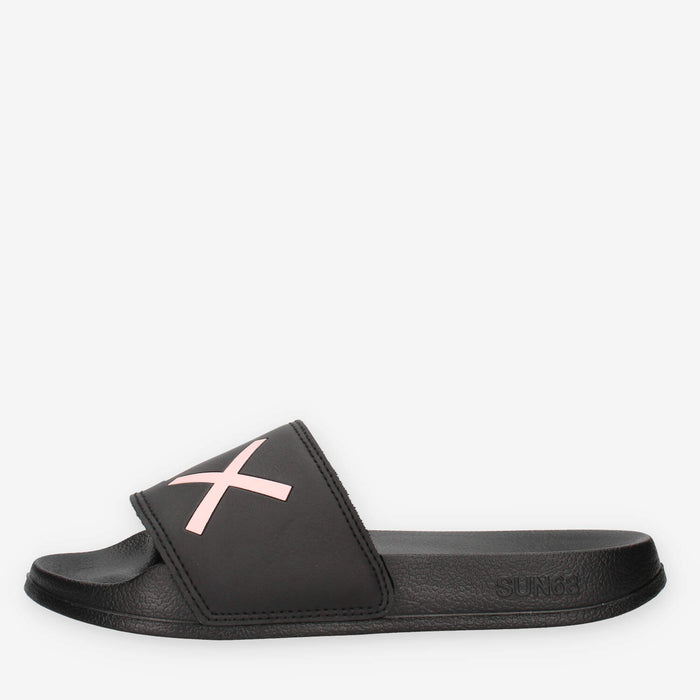 Sun 68 X35204-11NERO SLIPPERS LOGO