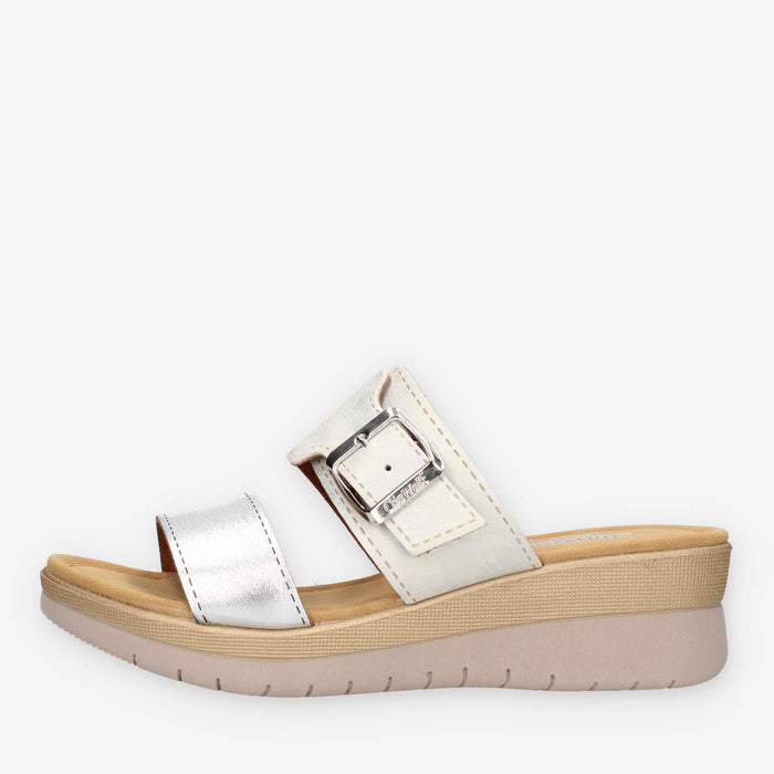 Clia Walk RERLAX16-BIANCO Ciabatte bianche da donna