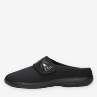 Valleverde 25102-NERO Pantofole nere da donna