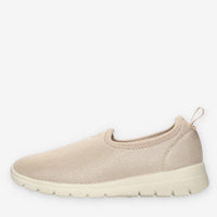 Valleverde 25352-BEIGE Slip on beige da donna