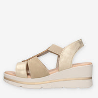 Valleverde 55581-PLATINO Sandali platino da donna