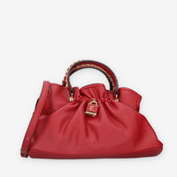 Ermanno Scervino 12401738-RED Octavia Borsa a mano rossa a 3 scomparti