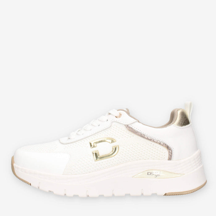 Donna Serena 145671DM-BIANCO-PLAT Sneakers bianche e platino da donna