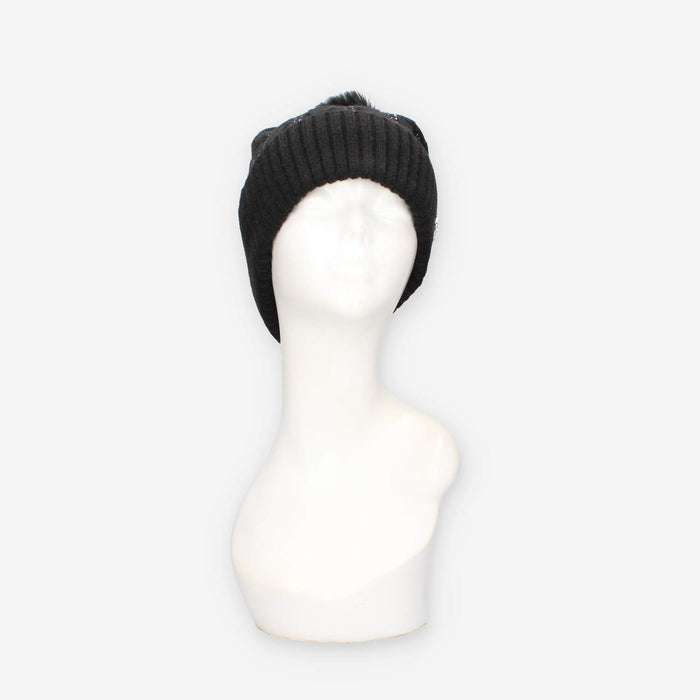 Guess AW5385-POL01-BLA KNITTED BEANIE