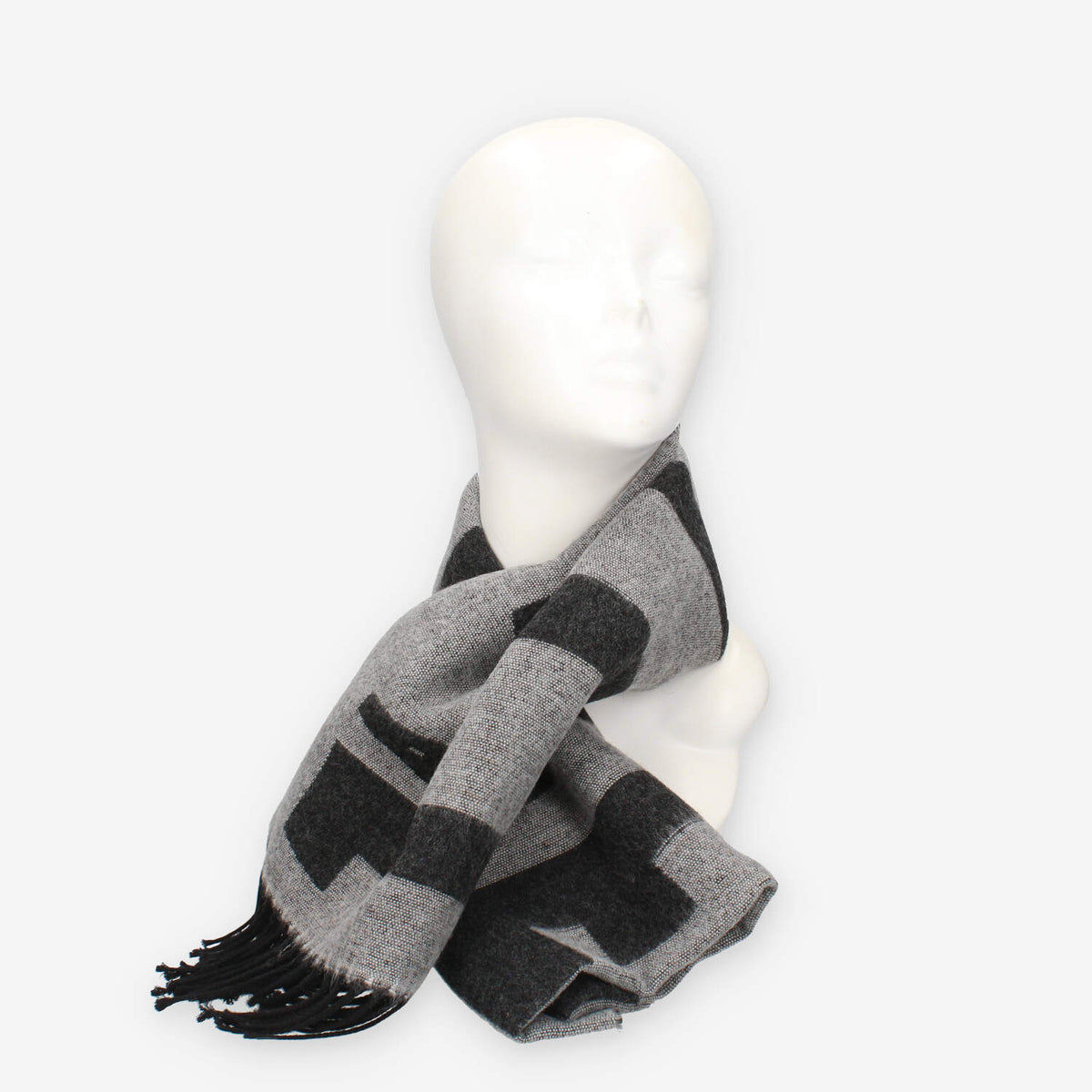 Alviero Martini Prima Classe KS608-1803-0025 Sciarpa rettangolare grigia