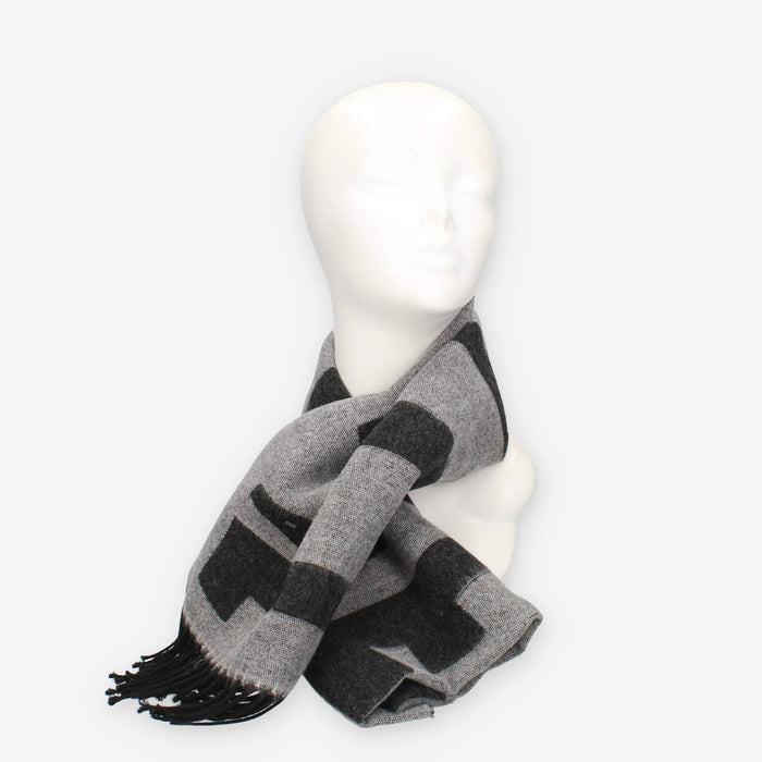 Alviero Martini Prima Classe KS608-1803-0025 Sciarpa rettangolare grigia
